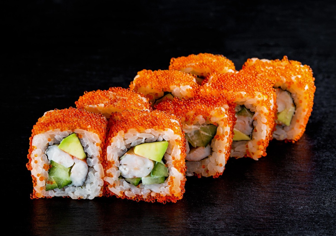 Калифорния с лососем